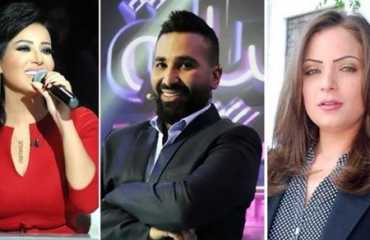 ريم البارودى تنزعج من طلاق أحمد سعد وسمية الخشاب