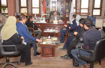 تطوير منطقتين للقضاء على العشوائيات بمدينة اهناسيا في بني سويف