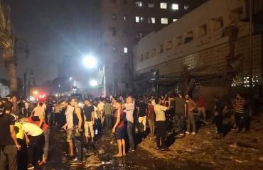 وزارة الداخلية : سيارة مفخخة وراء انفجار معهد الاورام