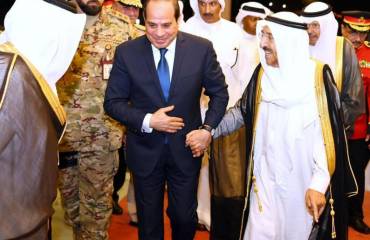 استقبال حافل للرئيس السيسي في الكويت